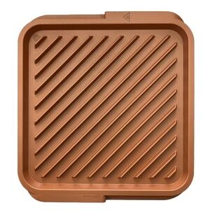 GOTHAM STEEL Classic Nonstick Double Grill Reversible Pan Titanium & Ceramic